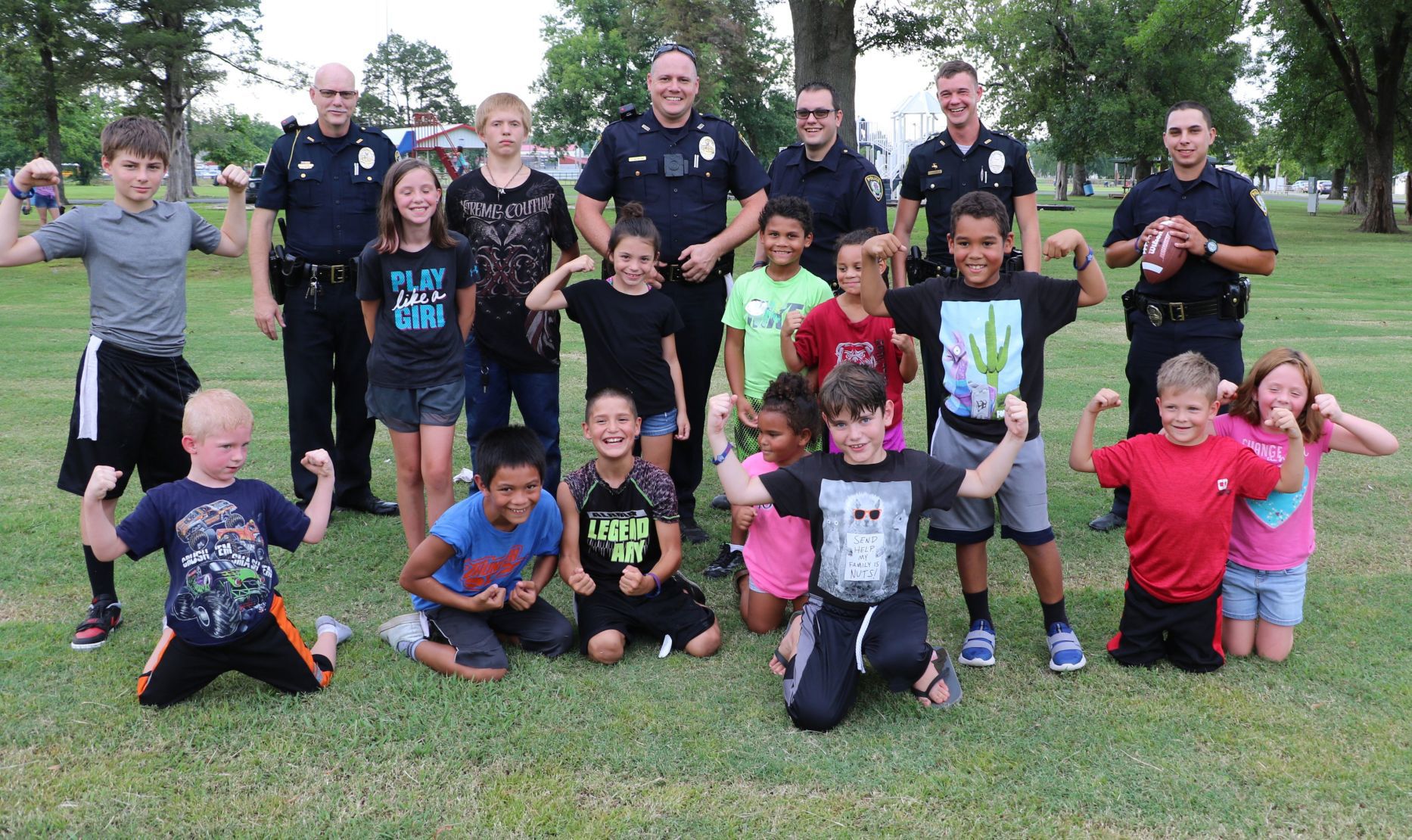 2019 National Night Out in Wagoner